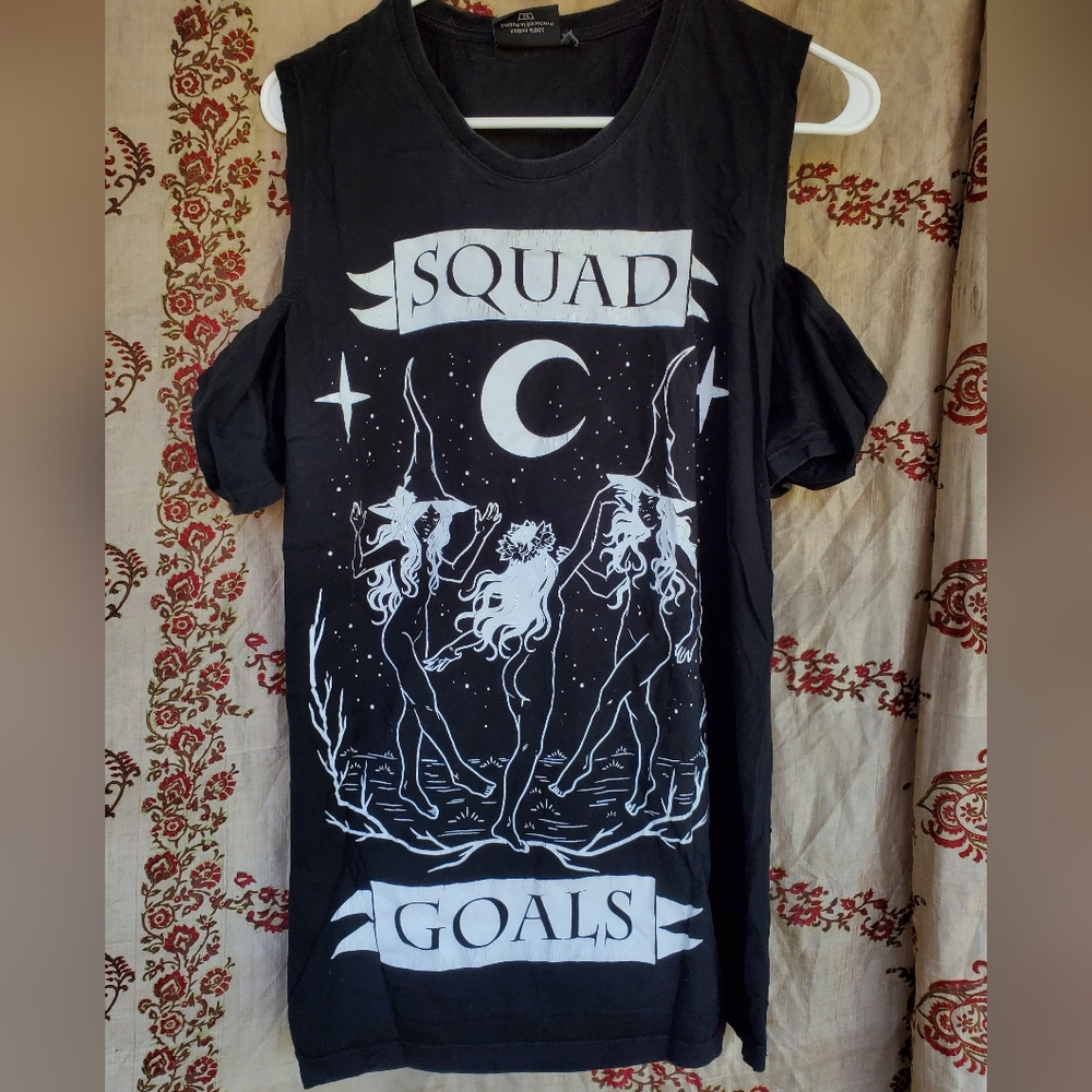 Black Graphic Men's Shirt